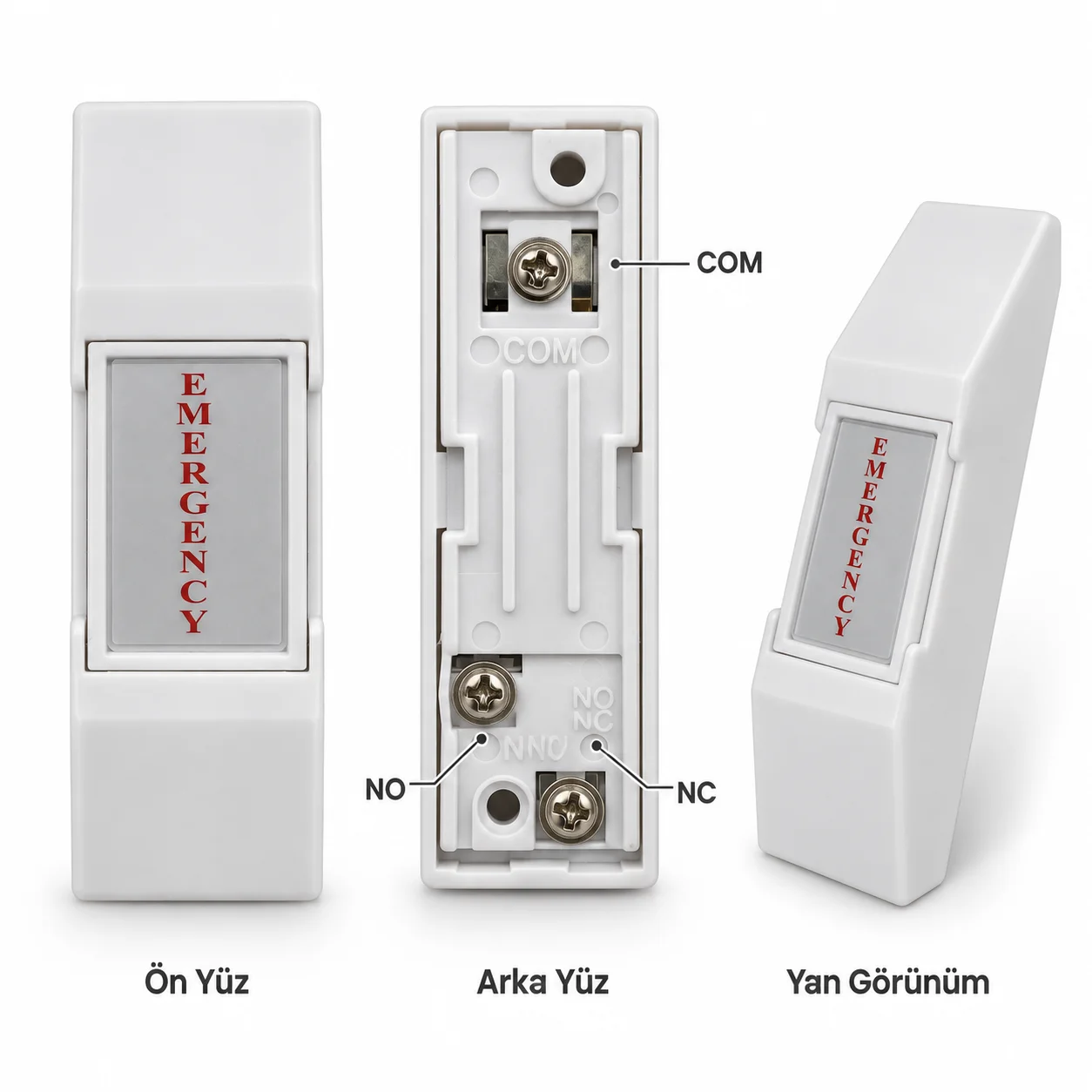 Netlook NTL-01NONC Emergency Exit Button – NO/NC/COM